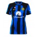 Camiseta Inter Milan Henrikh Mkhitaryan #22 Primera Equipación Replica 2023-24 para mujer mangas cortas